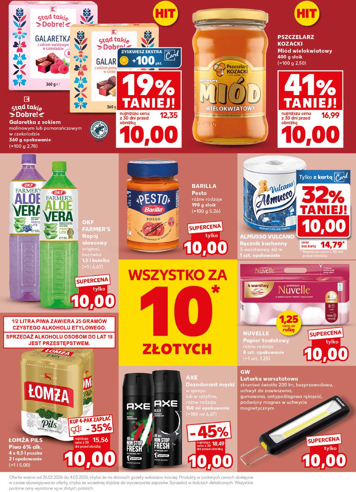 Leták Kaufland Polsko 2.3.-4.3.2026 - Silný start strana 7