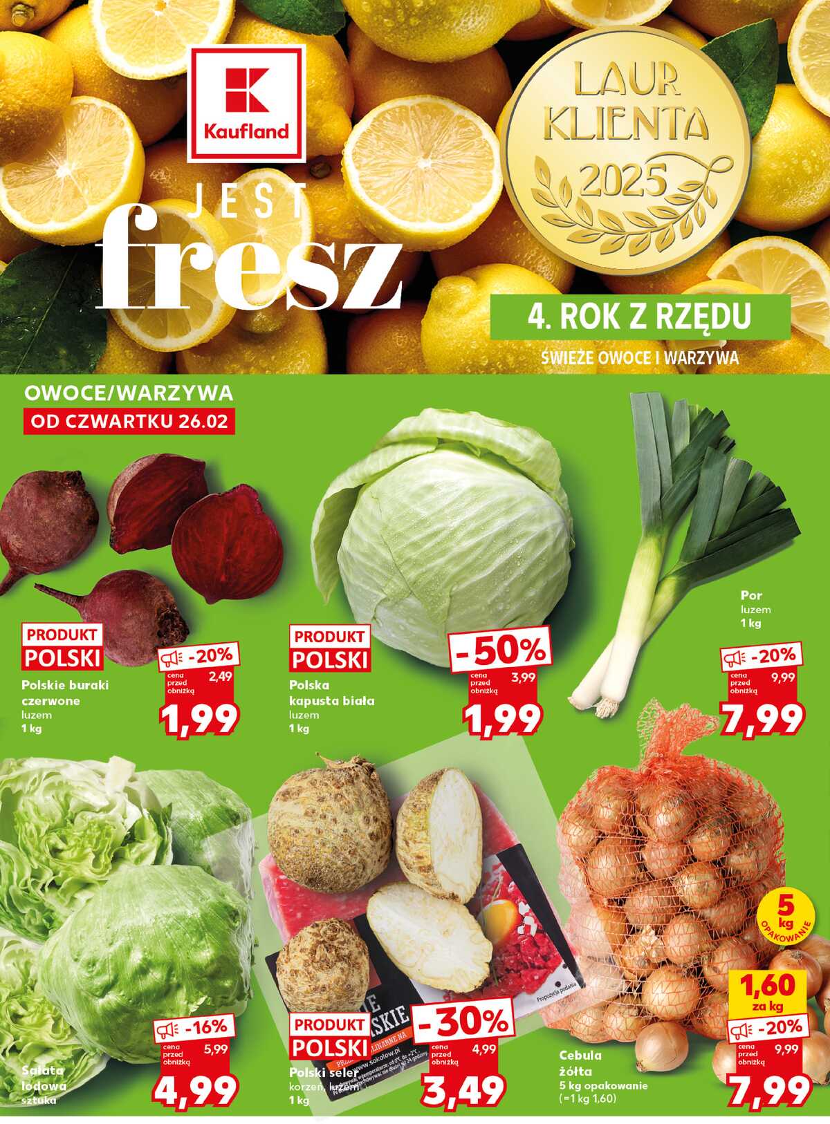 Leták Kaufland Polsko 2.3.-4.3.2026 - Silný start strana 8
