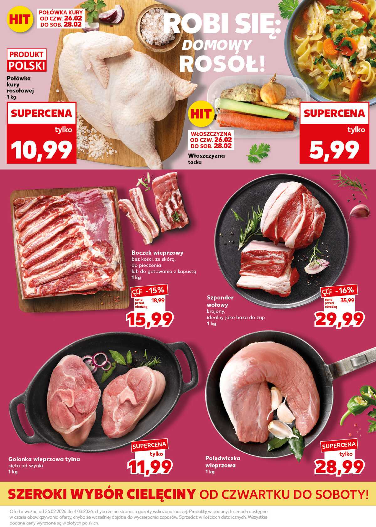 Leták Kaufland Polsko 2.3.-4.3.2026 - Silný start strana 11