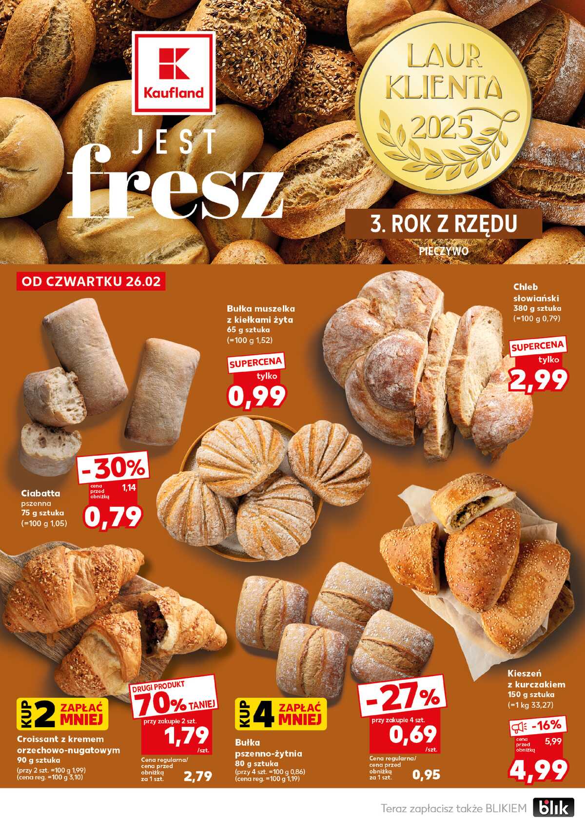 Leták Kaufland Polsko 2.3.-4.3.2026 - Silný start strana 14