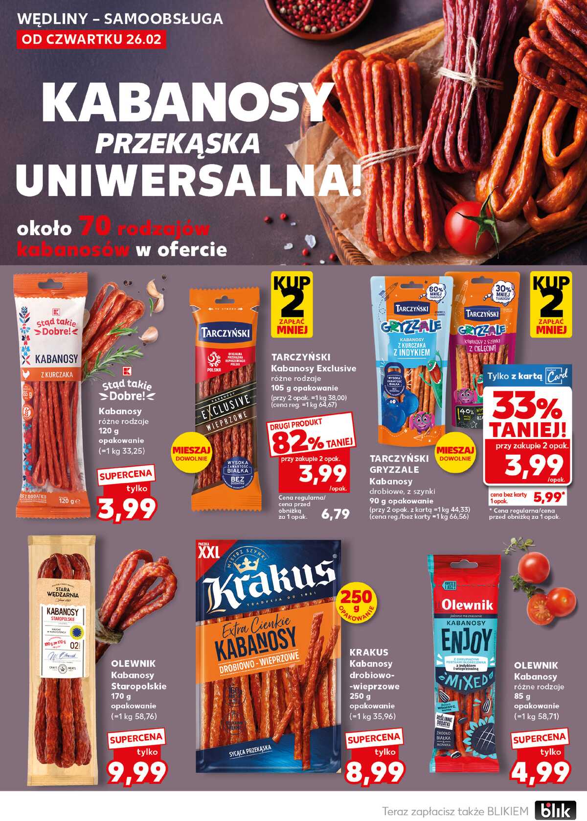 Leták Kaufland Polsko 2.3.-4.3.2026 - Silný start strana 18