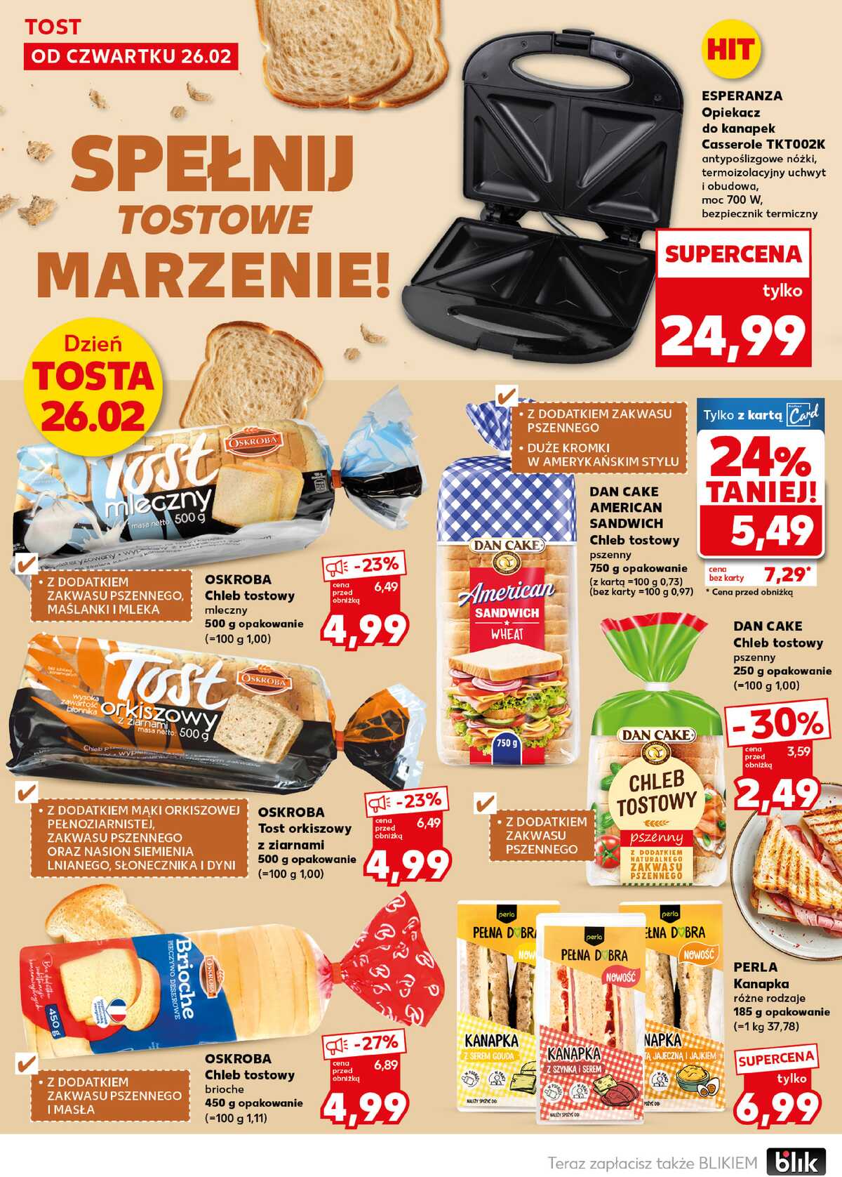 Leták Kaufland Polsko 2.3.-4.3.2026 - Silný start strana 20