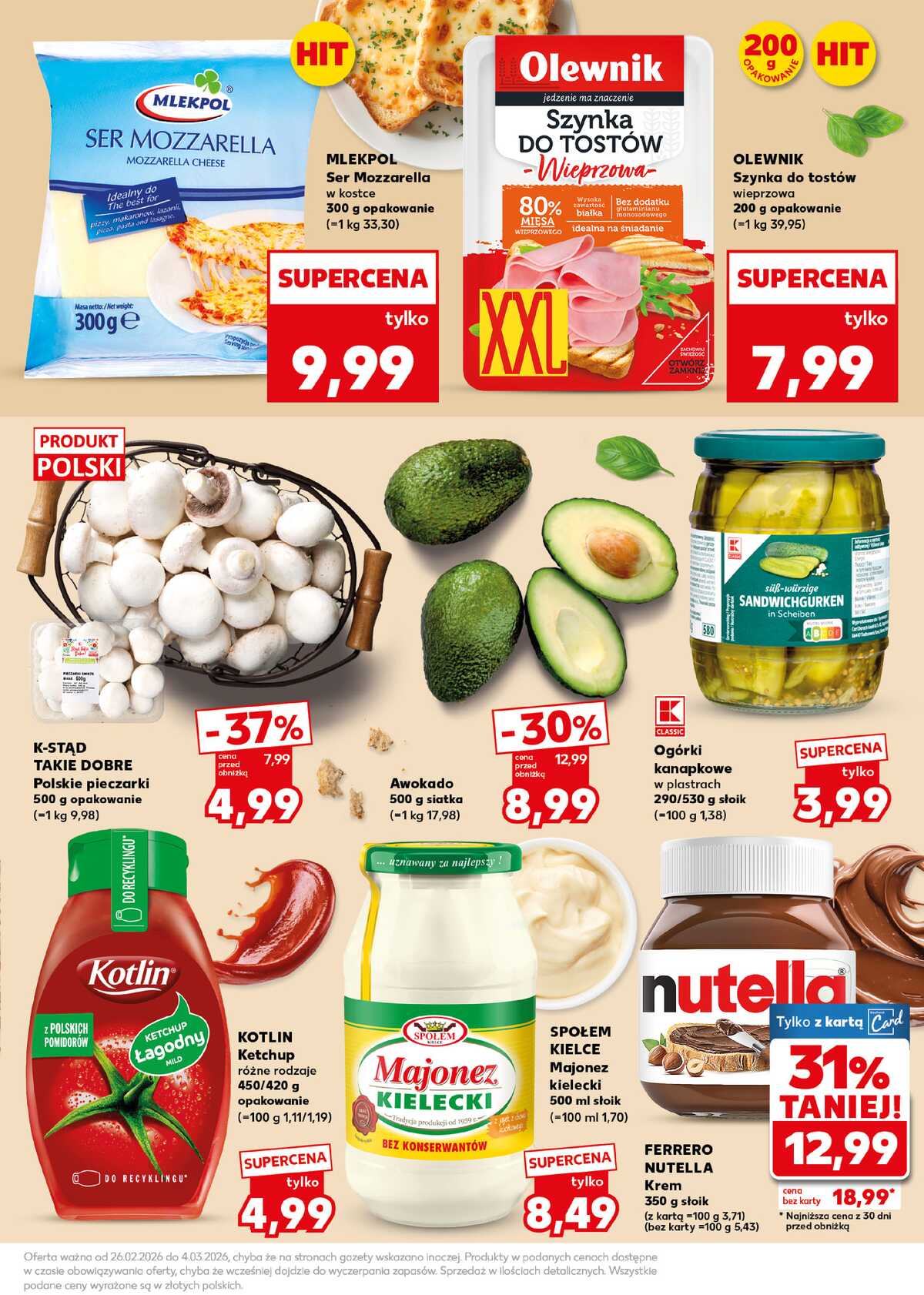 Leták Kaufland Polsko 2.3.-4.3.2026 - Silný start strana 21
