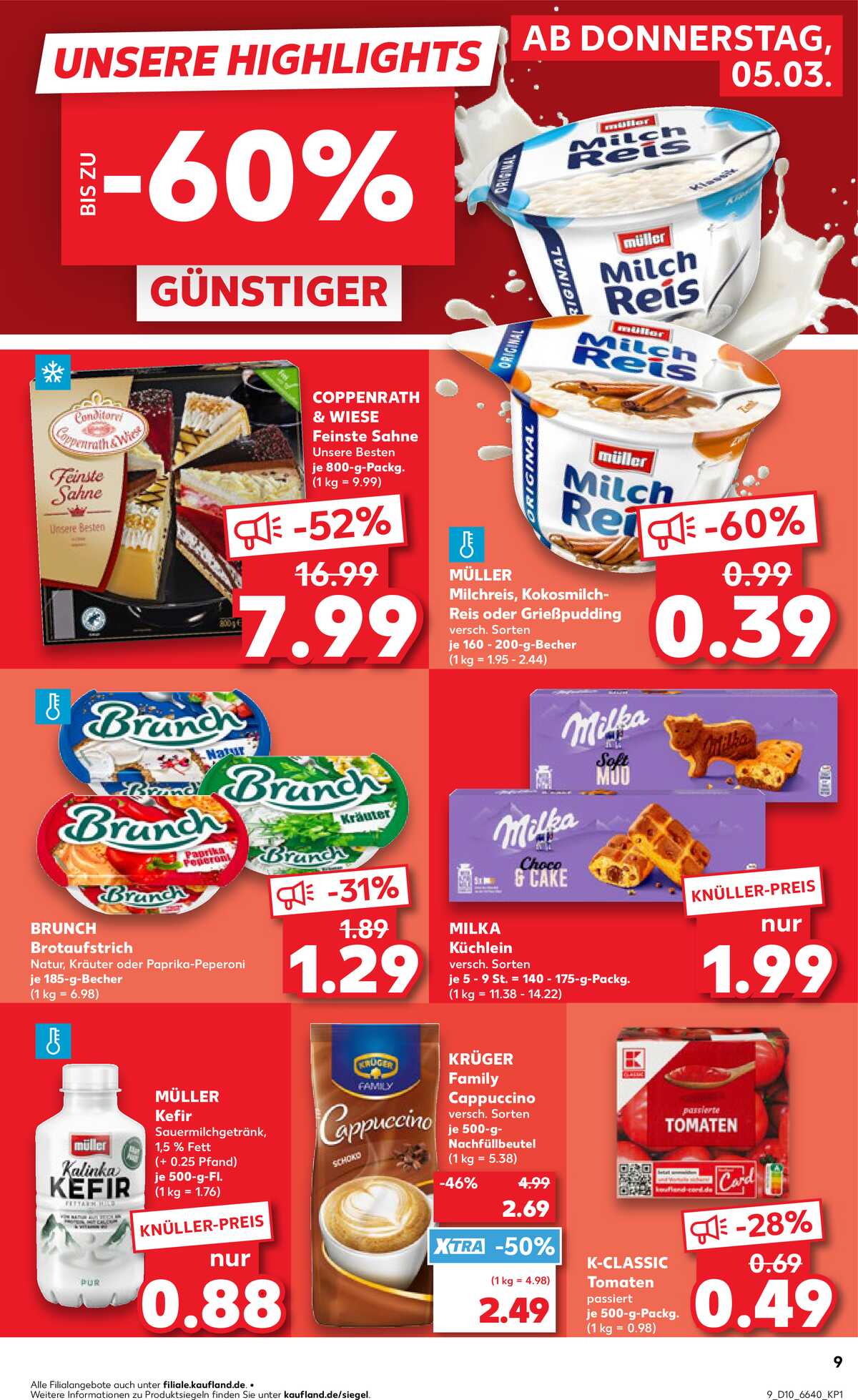 Leták Kaufland Německo 5.3.-11.3.2026 strana 9