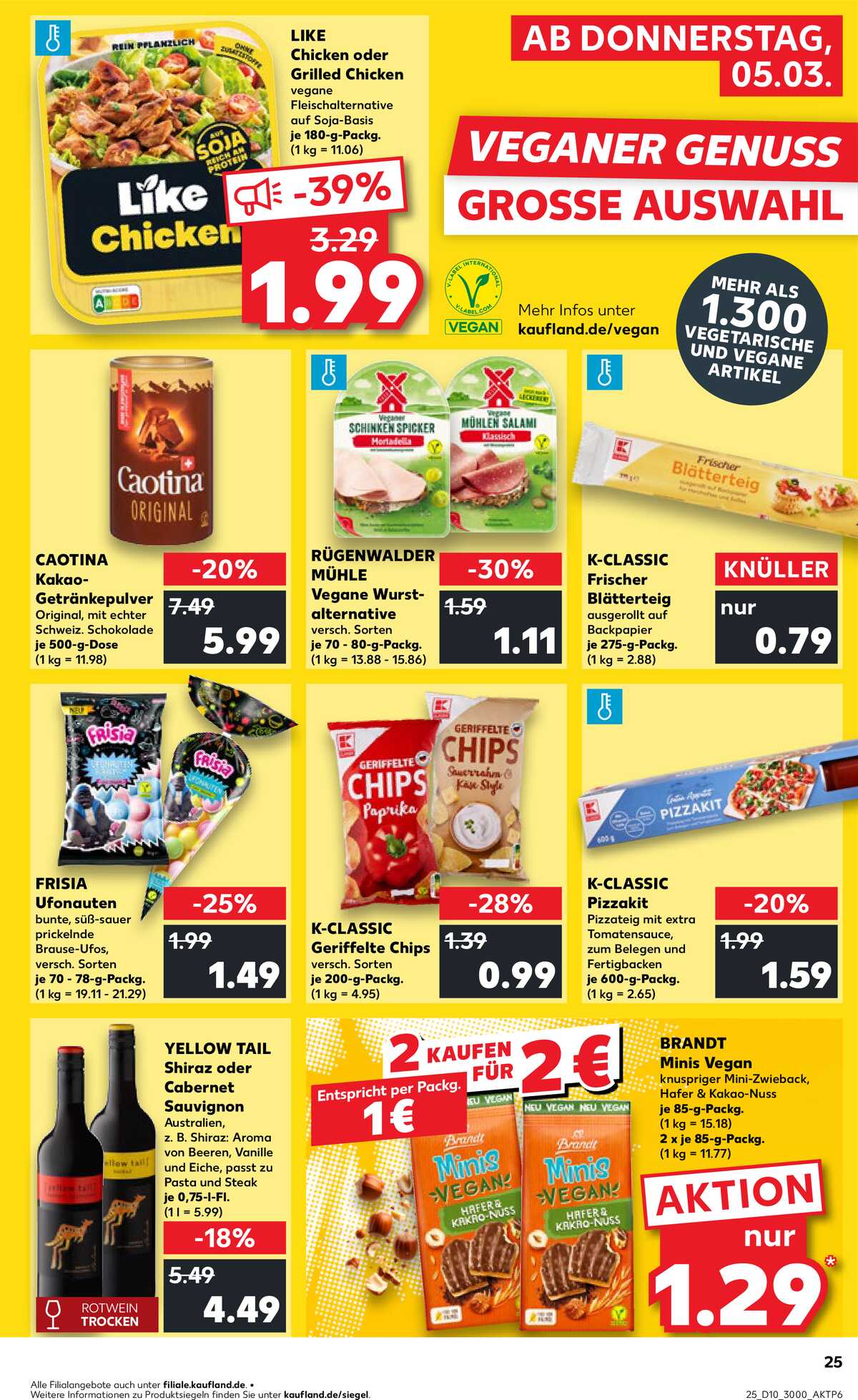 Leták Kaufland Německo 5.3.-11.3.2026 strana 25