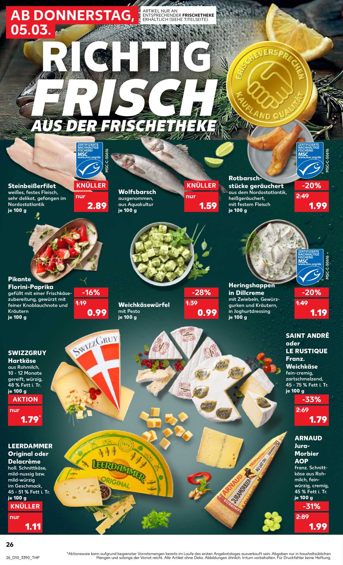 Leták Kaufland Německo 5.3.-11.3.2026 strana 26