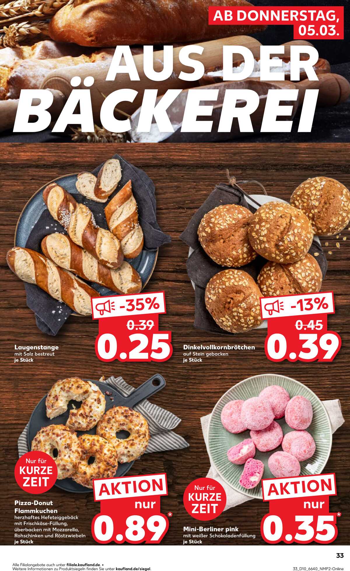 Leták Kaufland Německo 5.3.-11.3.2026 strana 33