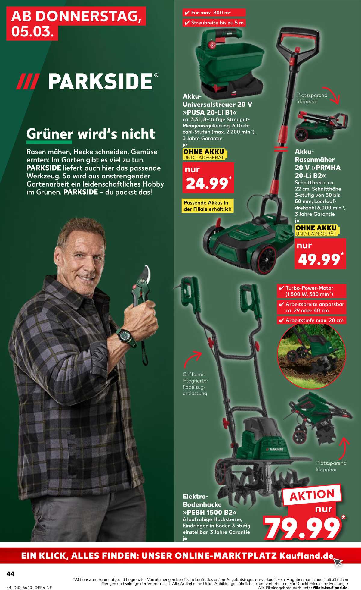 Leták Kaufland Německo 5.3.-11.3.2026 strana 44