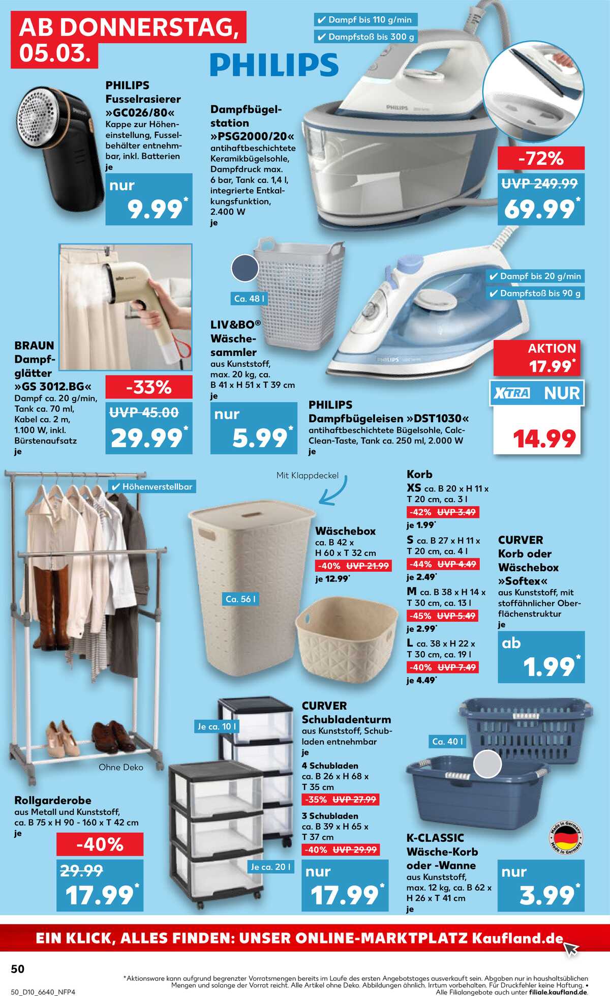 Leták Kaufland Německo 5.3.-11.3.2026 strana 50