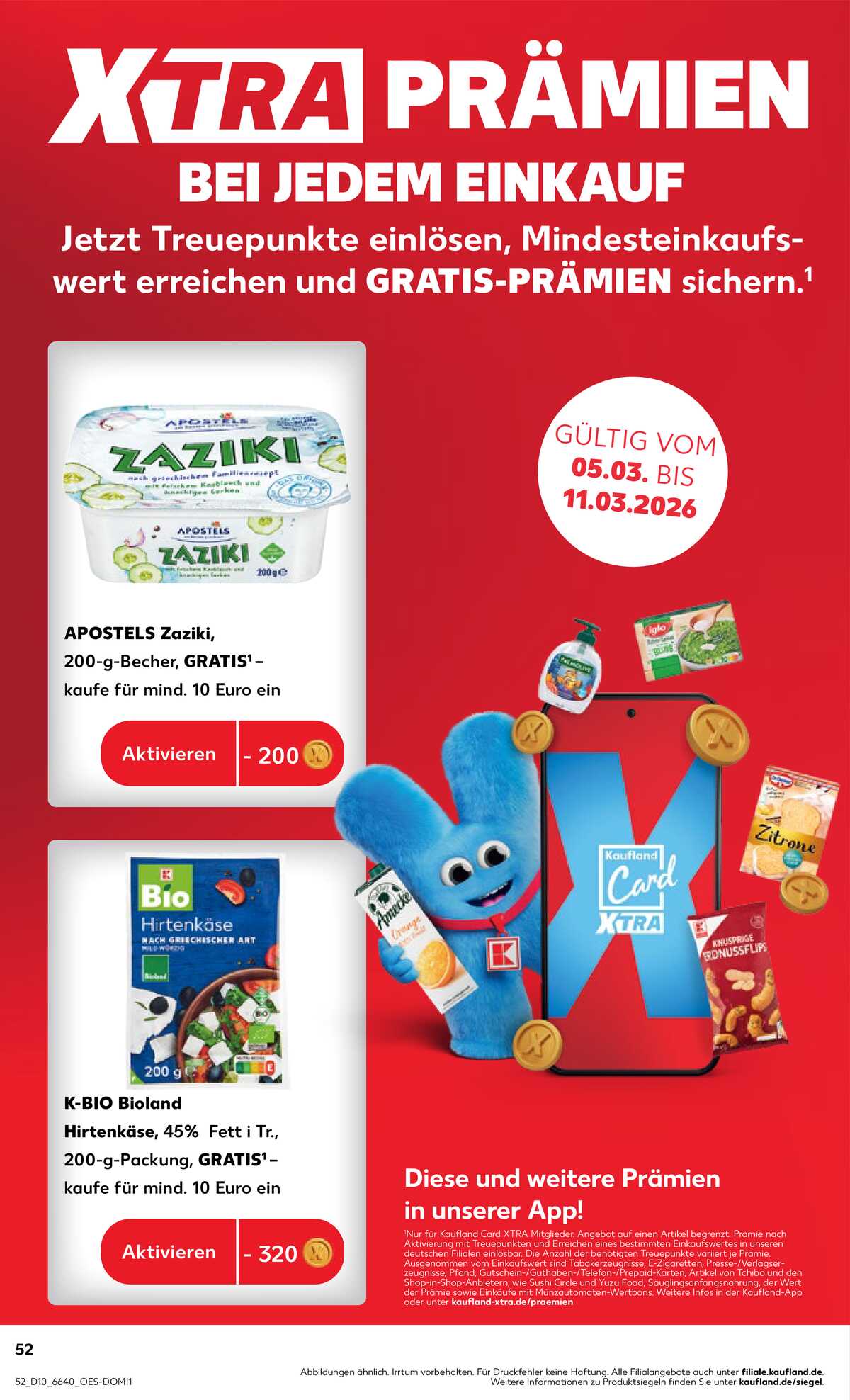 Leták Kaufland Německo 5.3.-11.3.2026 strana 52