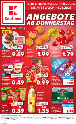 Leták Kaufland Německo 5.3.-11.3.2026