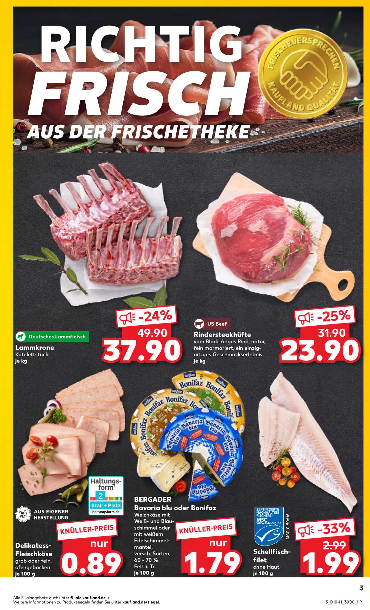 Leták Kaufland Německo 5.3.-11.3.2026 strana 3