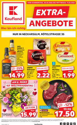Leták Kaufland Německo 5.3.-11.3.2026