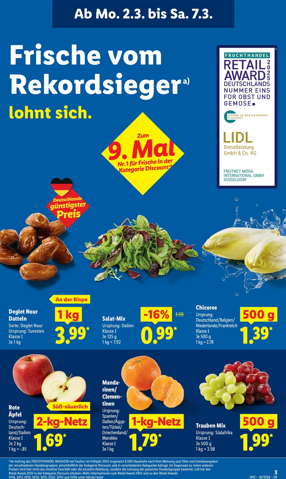 Leták Lidl Německo 2.3.-7.3.2026 strana 9