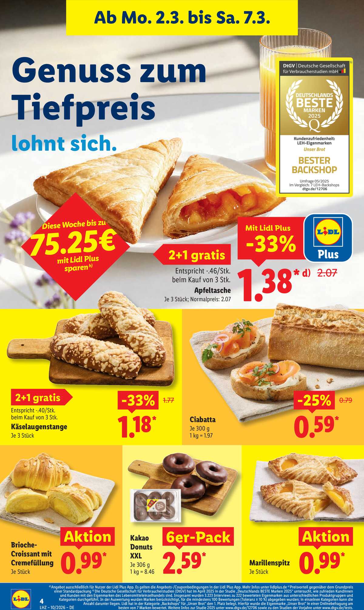 Leták Lidl Německo 2.3.-7.3.2026 strana 12
