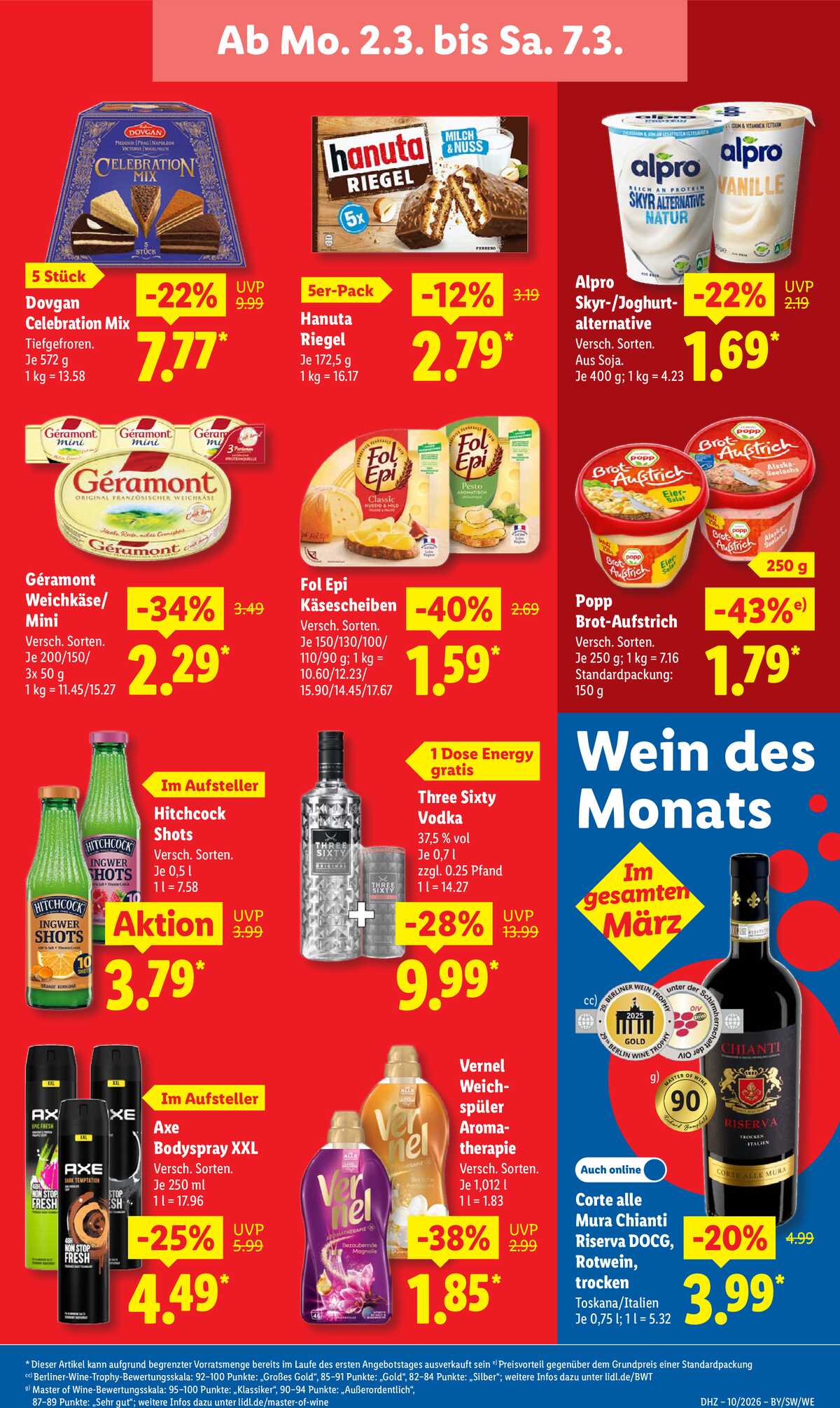 Leták Lidl Německo 2.3.-7.3.2026 strana 17