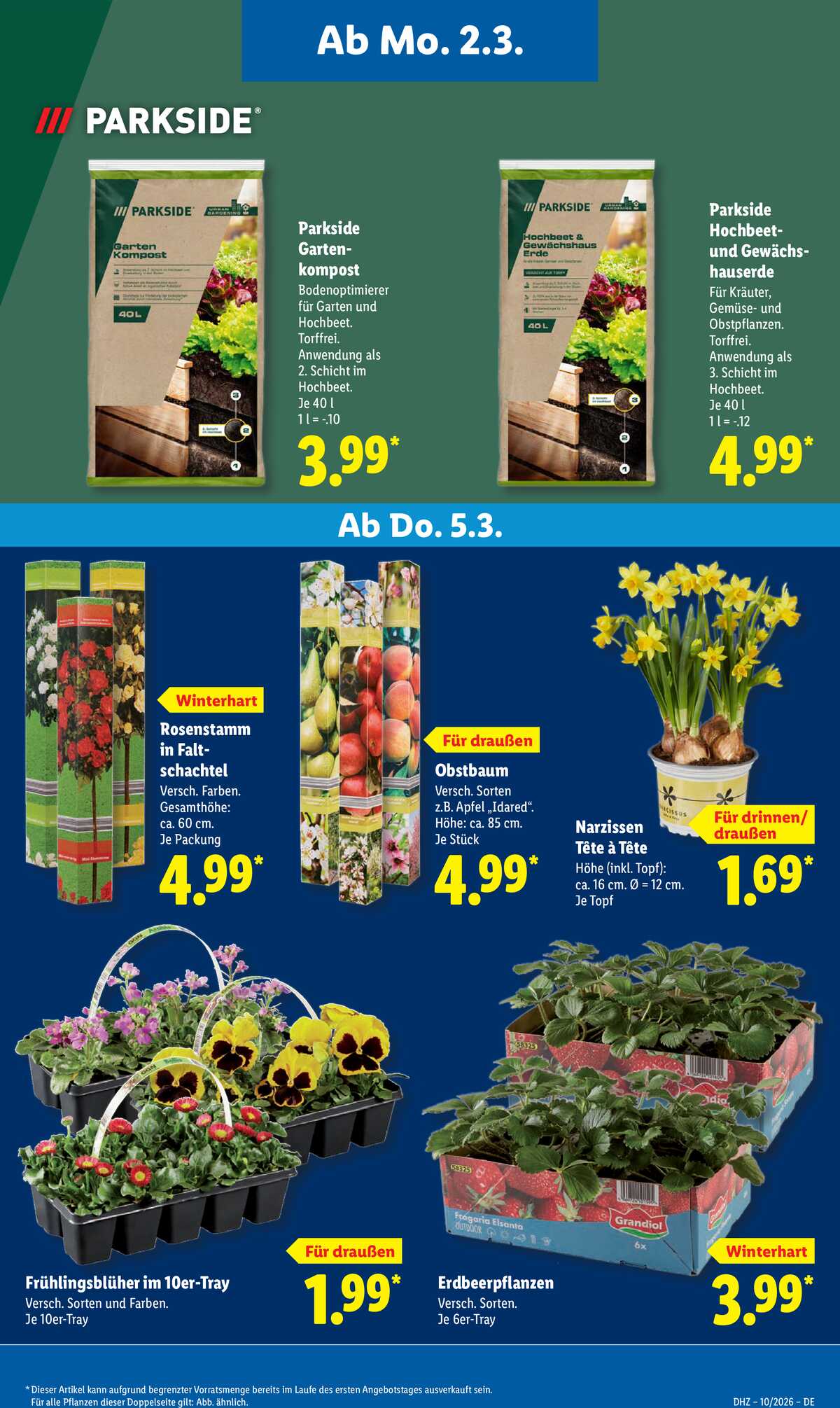 Leták Lidl Německo 2.3.-7.3.2026 strana 21