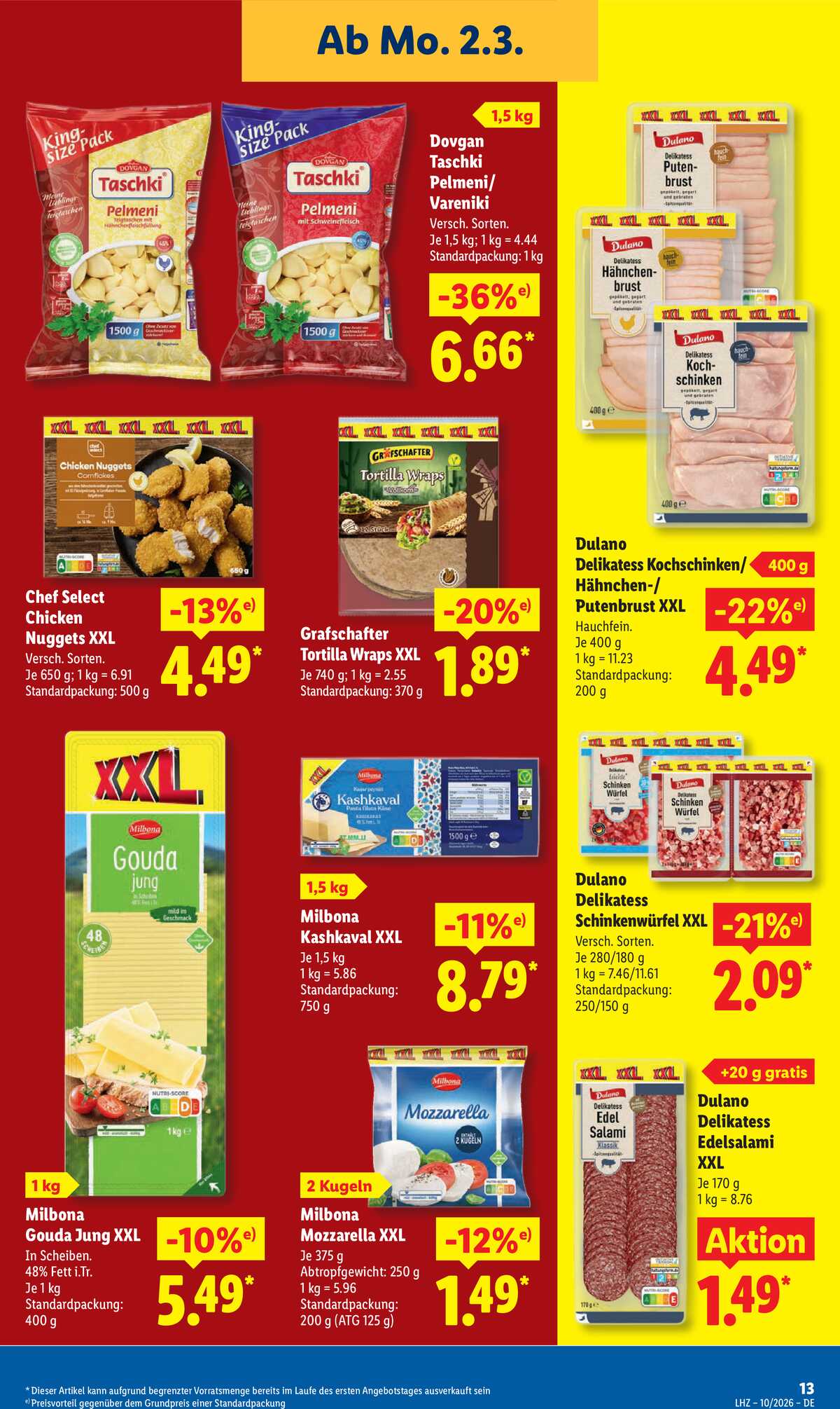 Leták Lidl Německo 2.3.-7.3.2026 strana 31