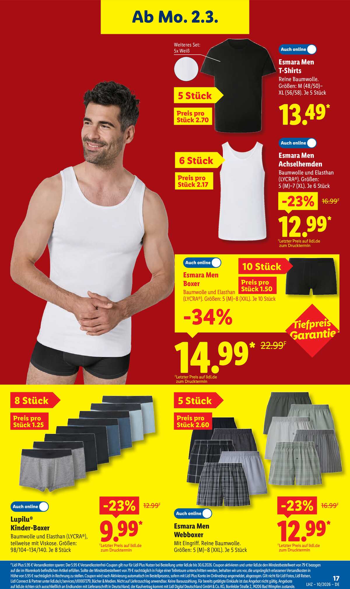 Leták Lidl Německo 2.3.-7.3.2026 strana 35