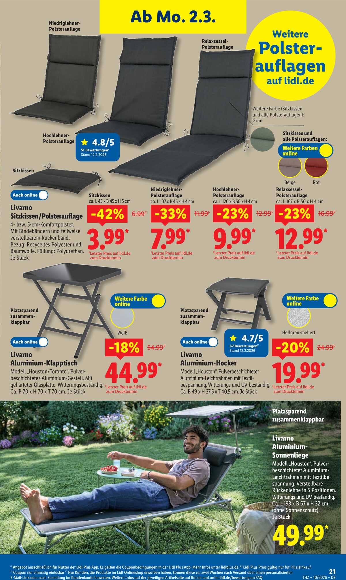 Leták Lidl Německo 2.3.-7.3.2026 strana 39