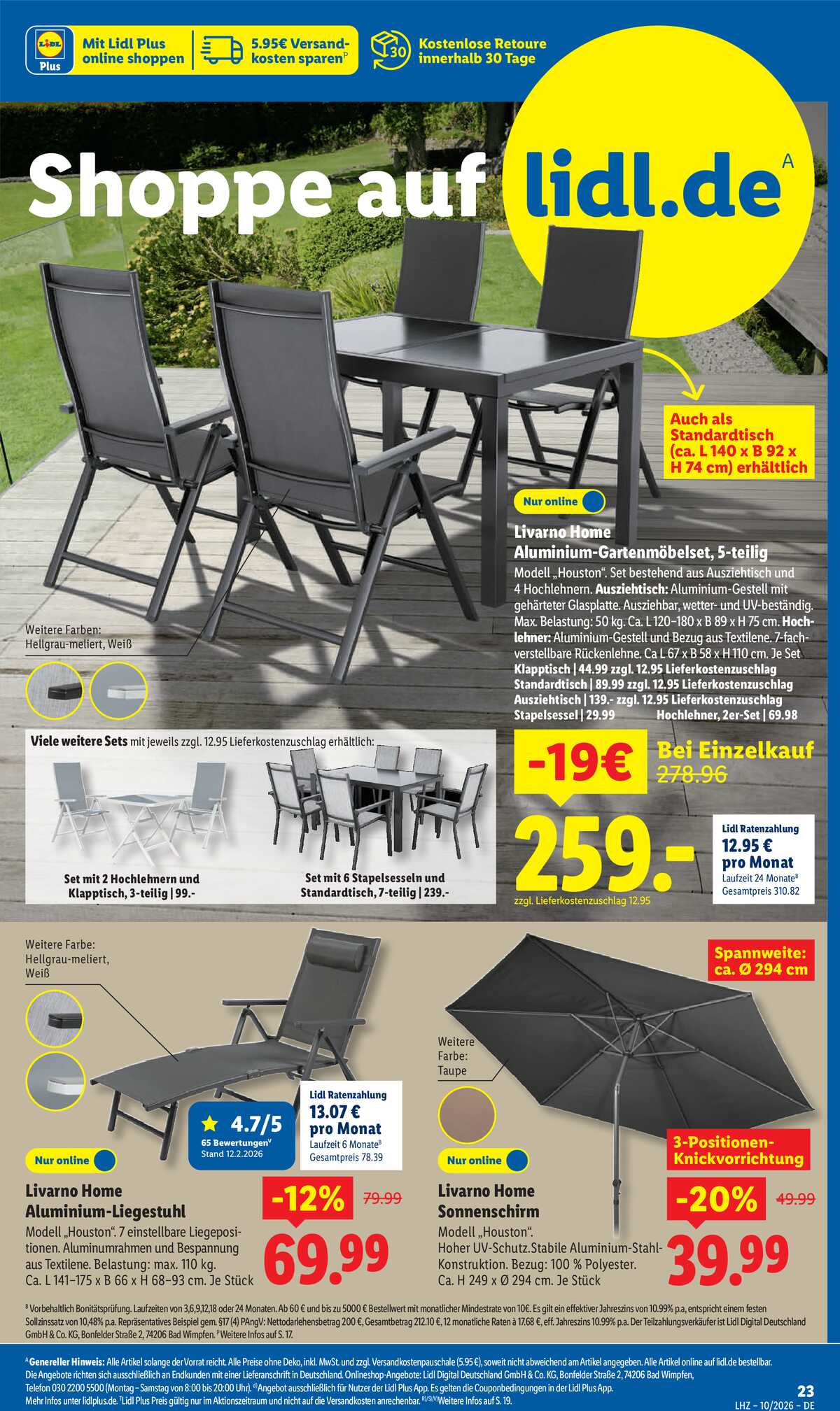 Leták Lidl Německo 2.3.-7.3.2026 strana 41