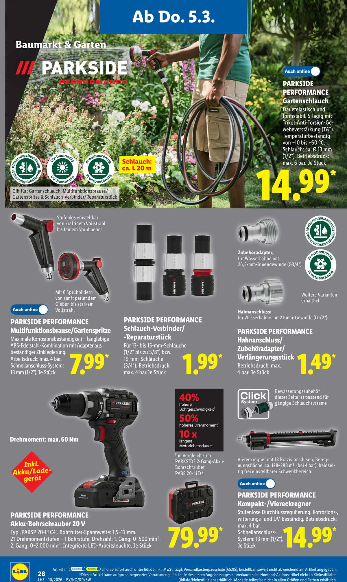 Leták Lidl Německo 2.3.-7.3.2026 strana 46