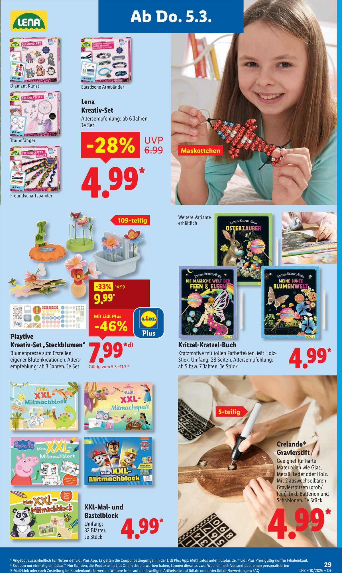 Leták Lidl Německo 2.3.-7.3.2026 strana 47