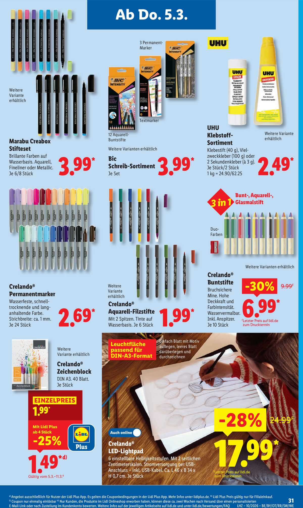 Leták Lidl Německo 2.3.-7.3.2026 strana 49