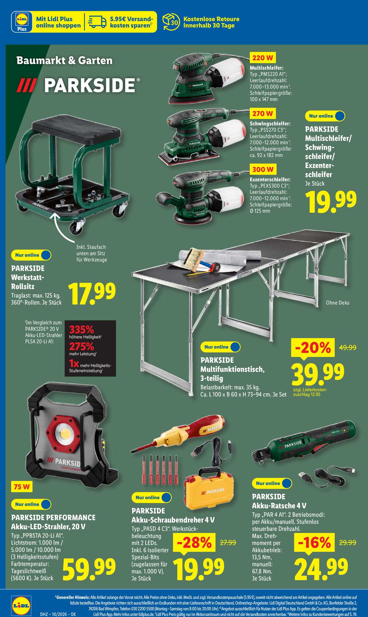Leták Lidl Německo 2.3.-7.3.2026 strana 56