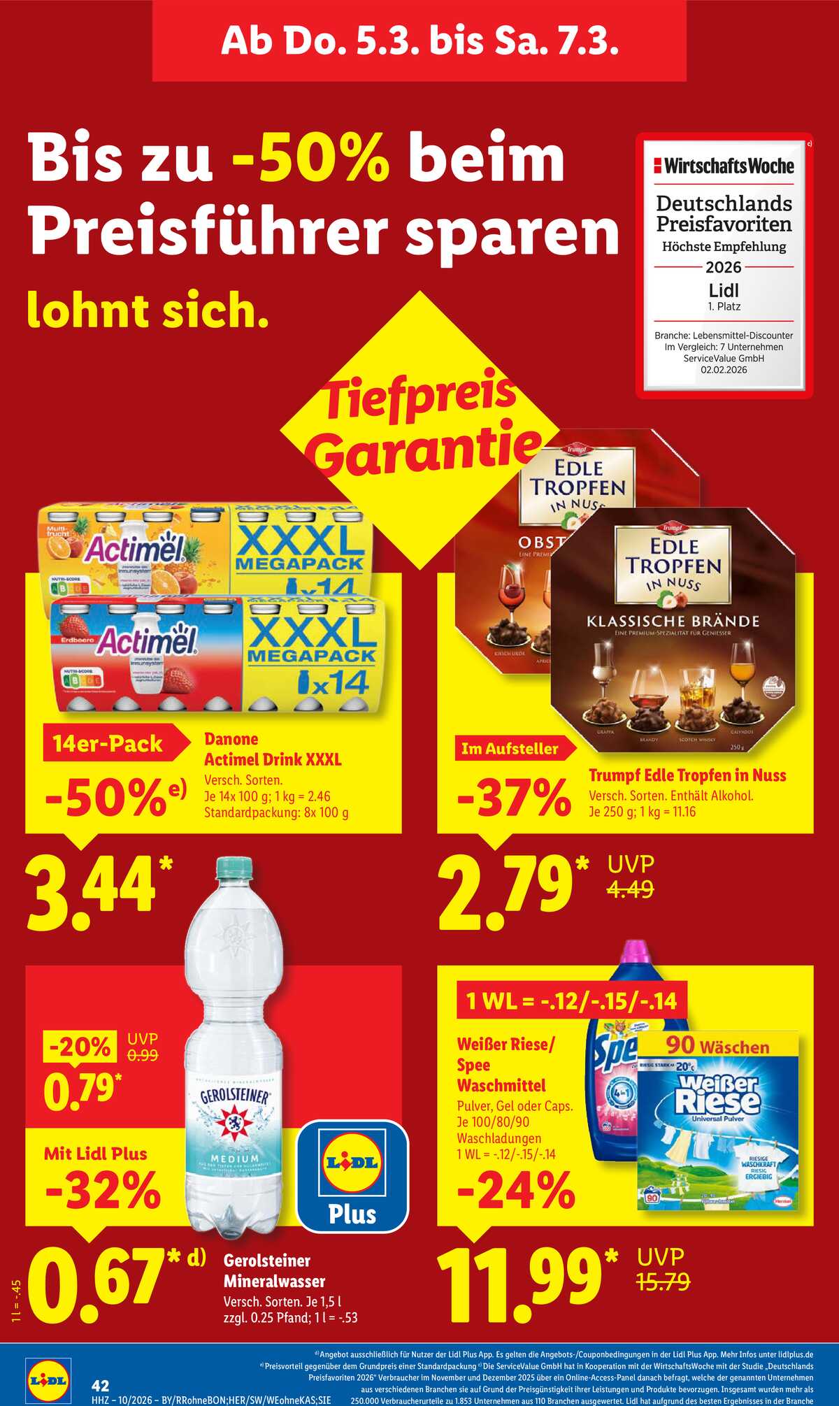 Leták Lidl Německo 2.3.-7.3.2026 strana 68