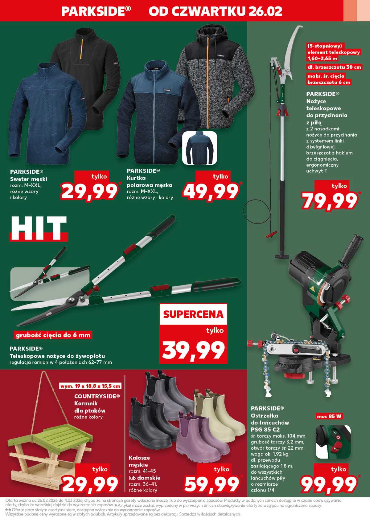 Leták Kaufland Polsko 26.2.-4.3.2026 strana 7
