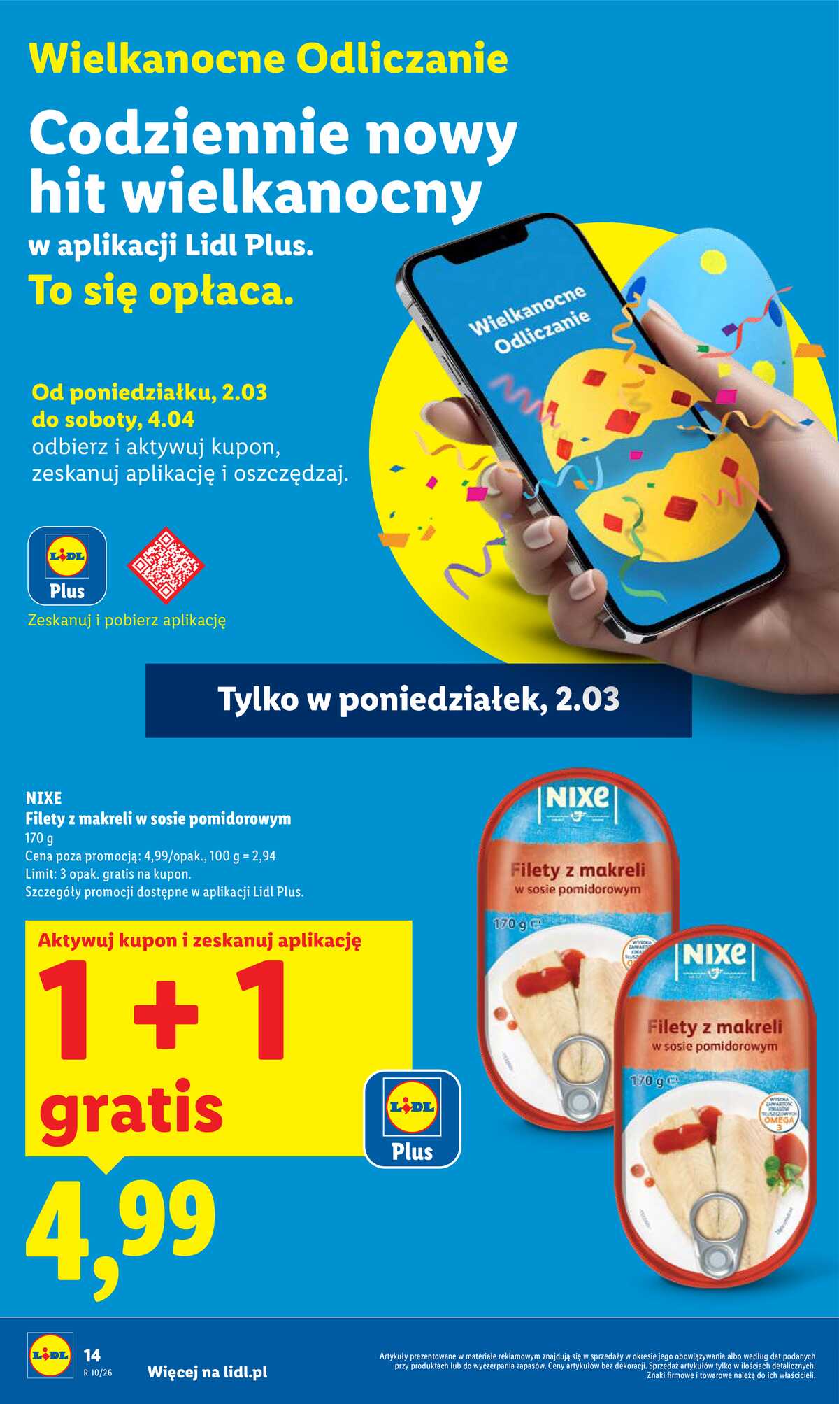 Leták Lidl Polsko 2.3.-4.3.2026 strana 14