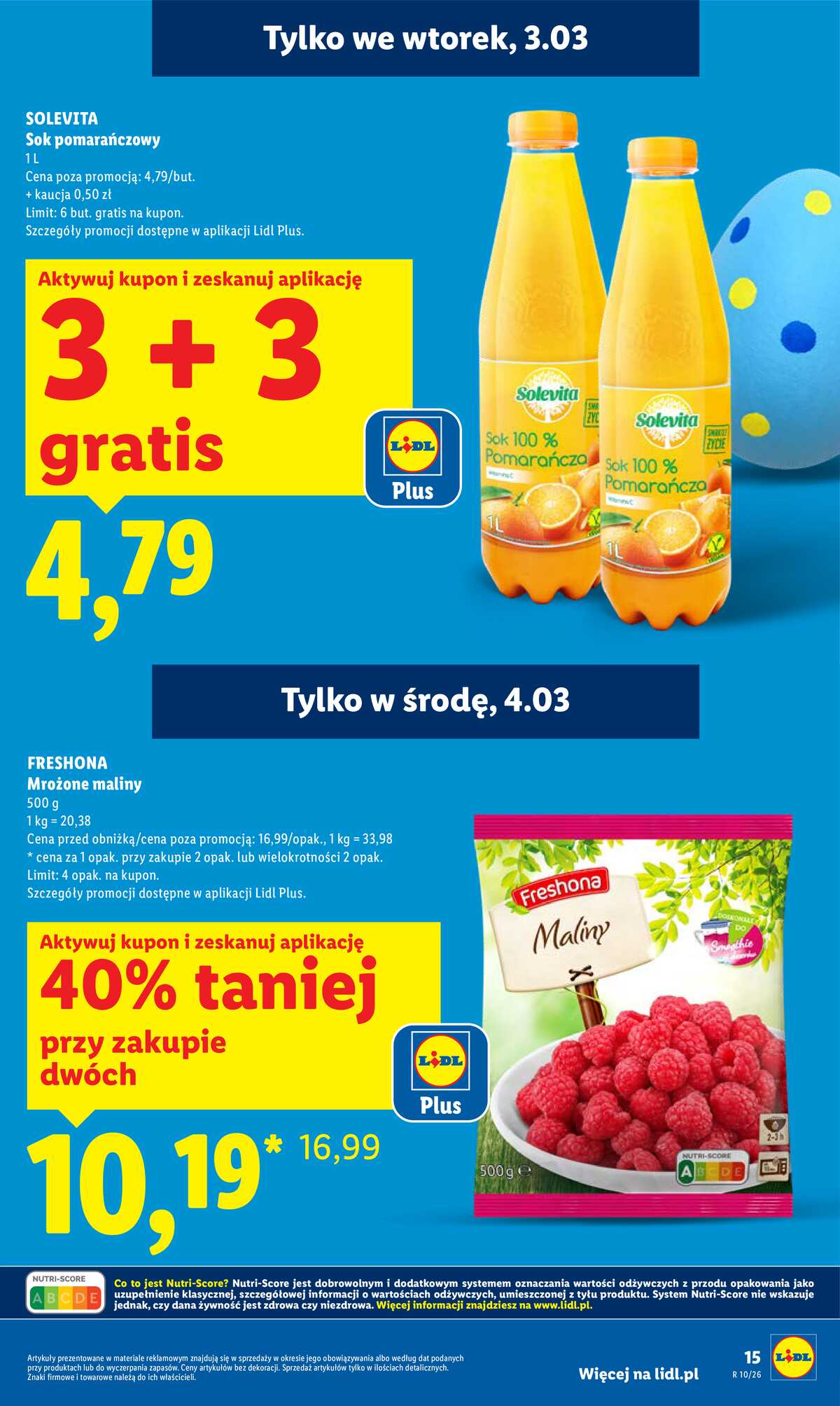 Leták Lidl Polsko 2.3.-4.3.2026 strana 15