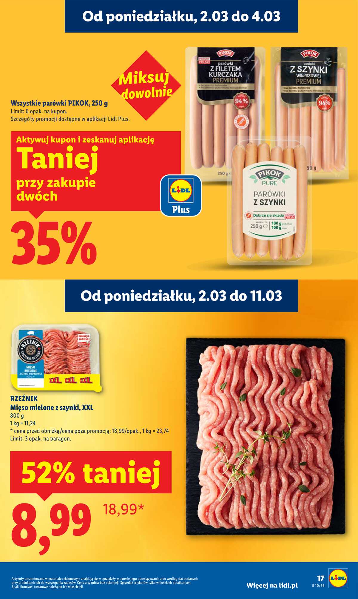 Leták Lidl Polsko 2.3.-4.3.2026 strana 17
