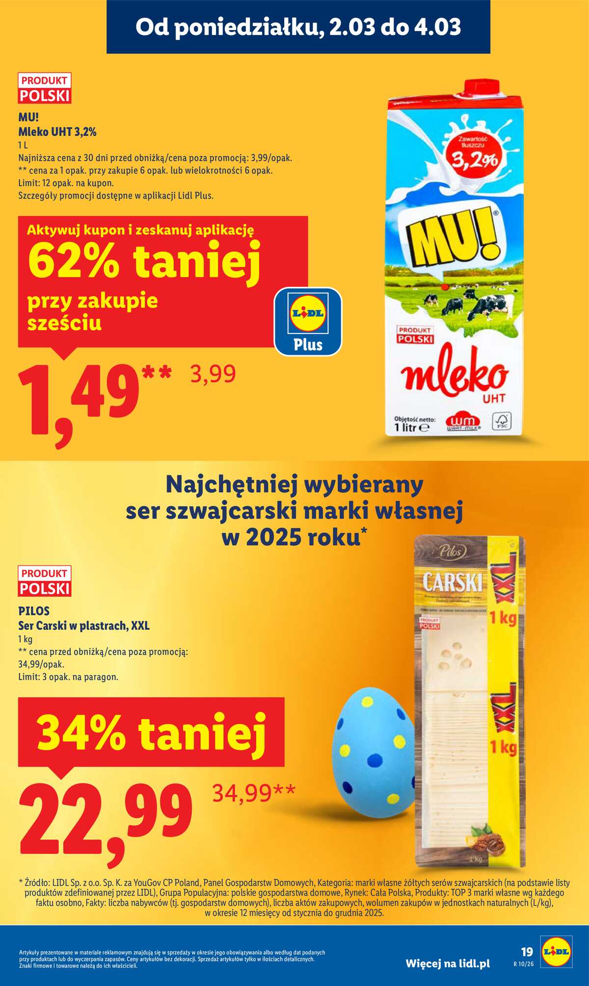 Leták Lidl Polsko 2.3.-4.3.2026 strana 19
