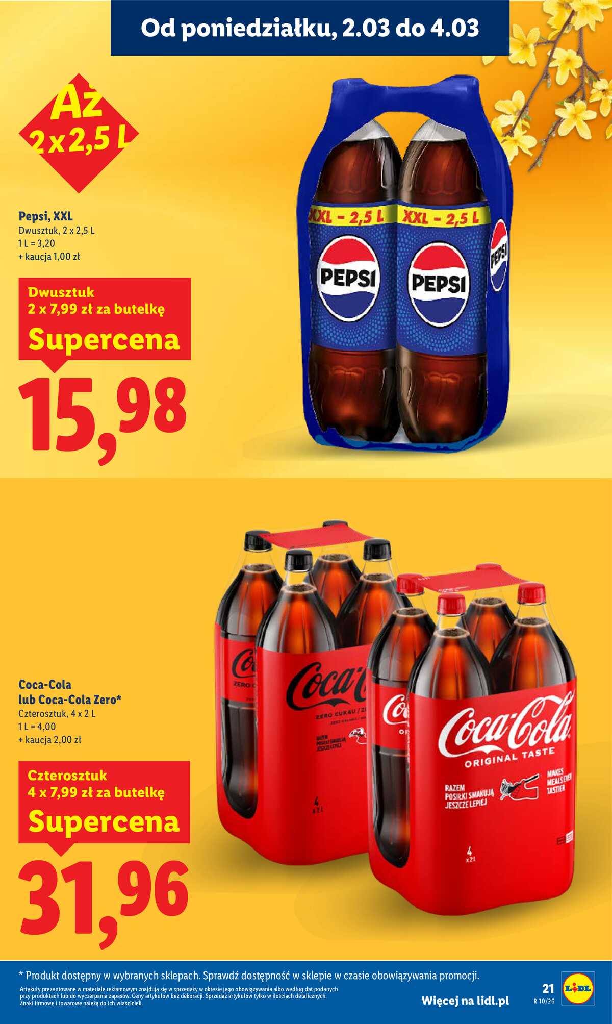 Leták Lidl Polsko 2.3.-4.3.2026 strana 21