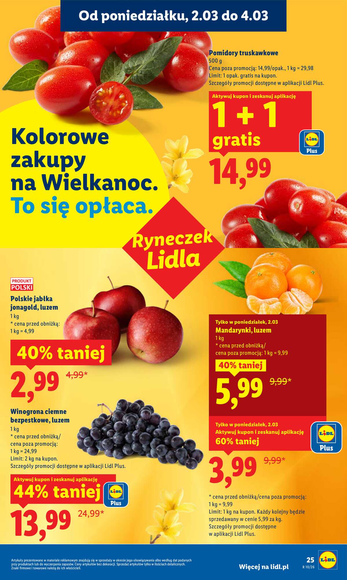 Leták Lidl Polsko 2.3.-4.3.2026 strana 25