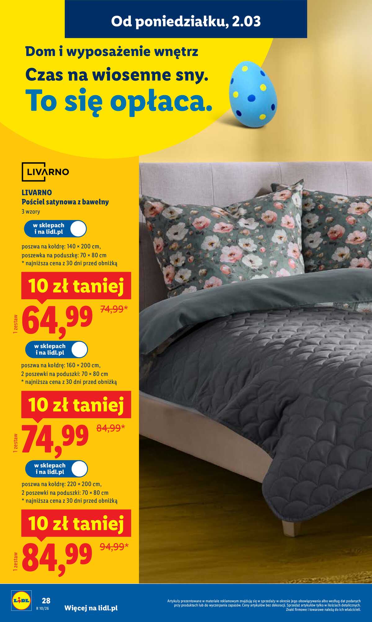 Leták Lidl Polsko 2.3.-4.3.2026 strana 28