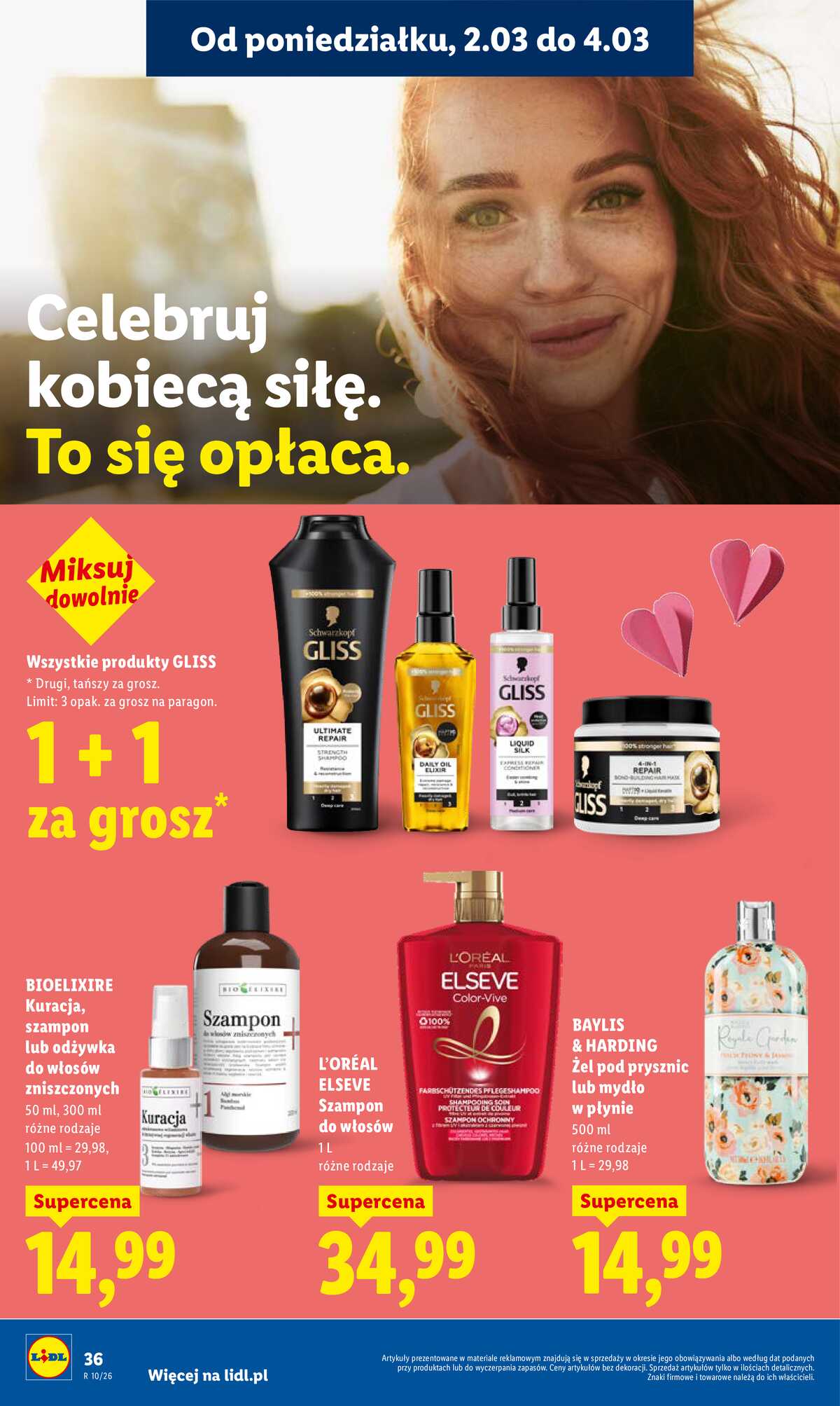 Leták Lidl Polsko 2.3.-4.3.2026 strana 36