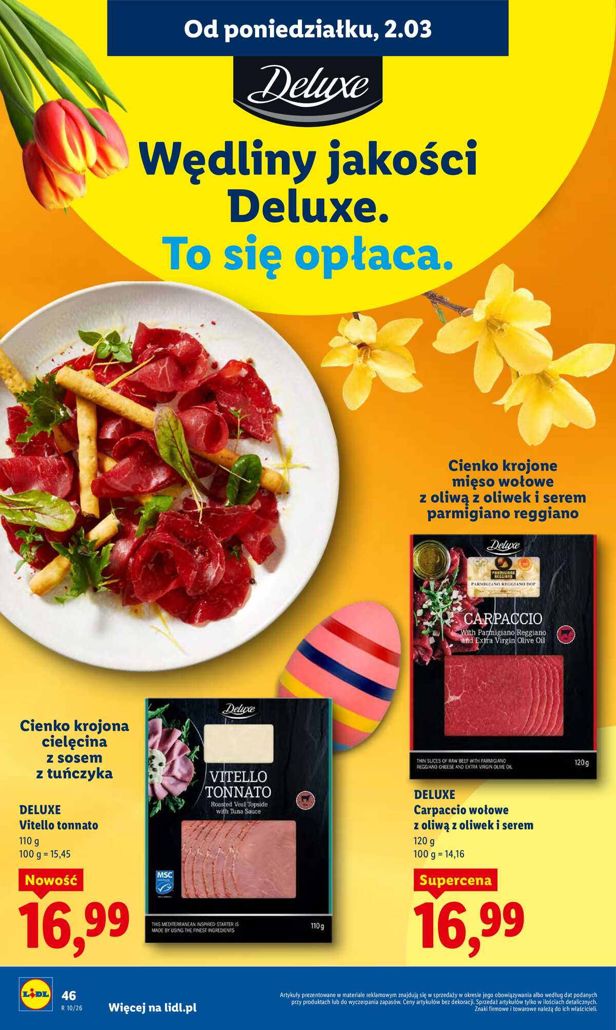 Leták Lidl Polsko 2.3.-4.3.2026 strana 46