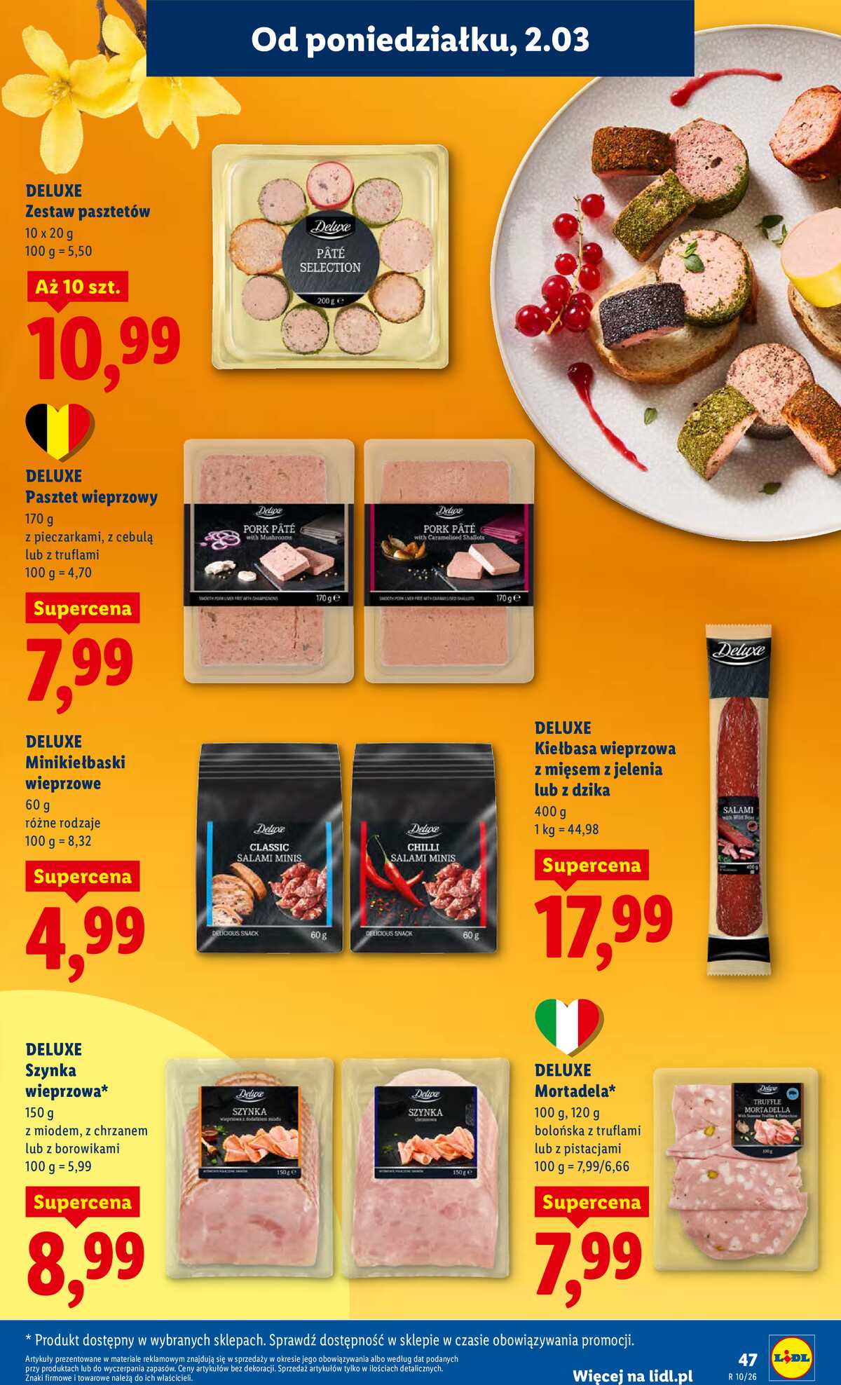 Leták Lidl Polsko 2.3.-4.3.2026 strana 47