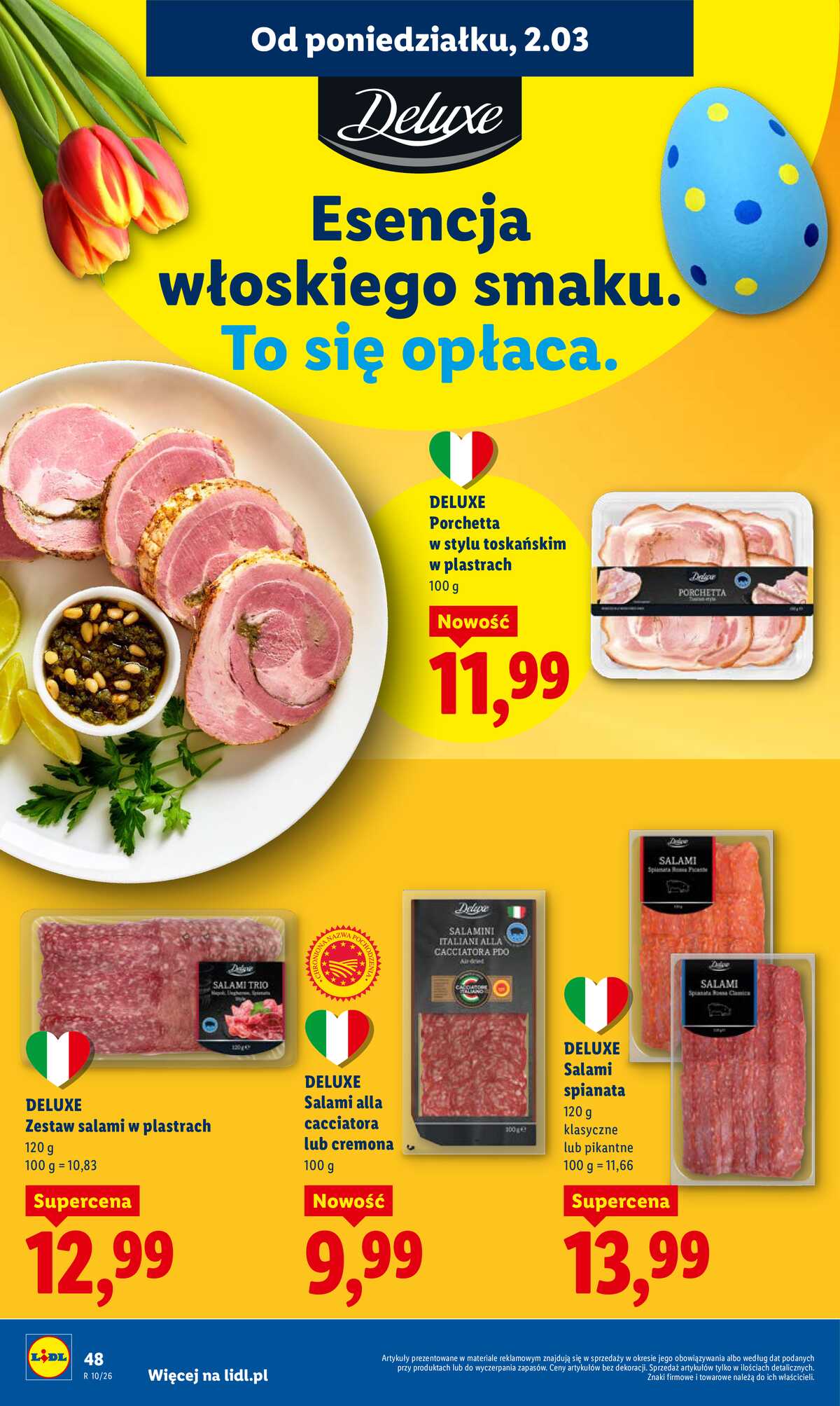 Leták Lidl Polsko 2.3.-4.3.2026 strana 48