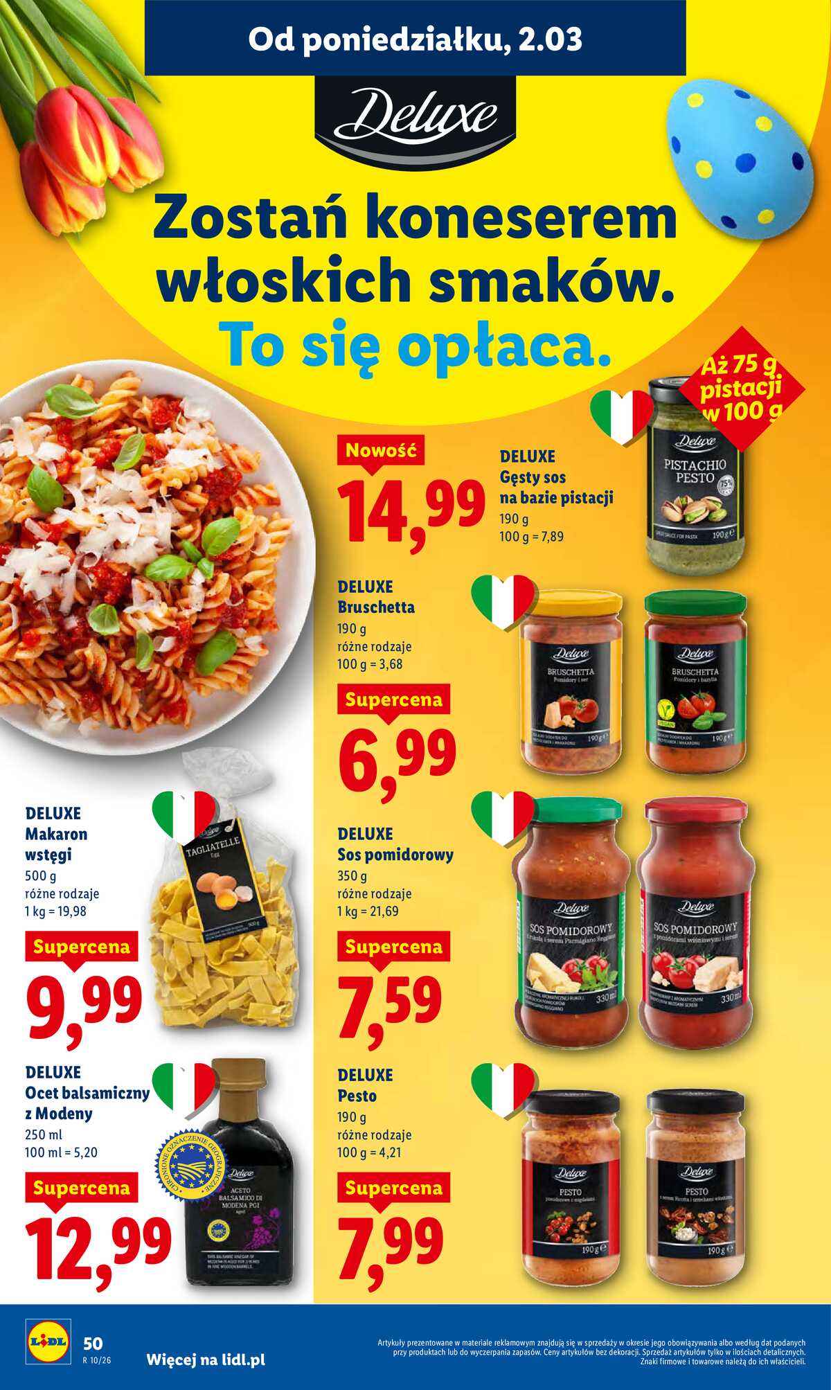 Leták Lidl Polsko 2.3.-4.3.2026 strana 50