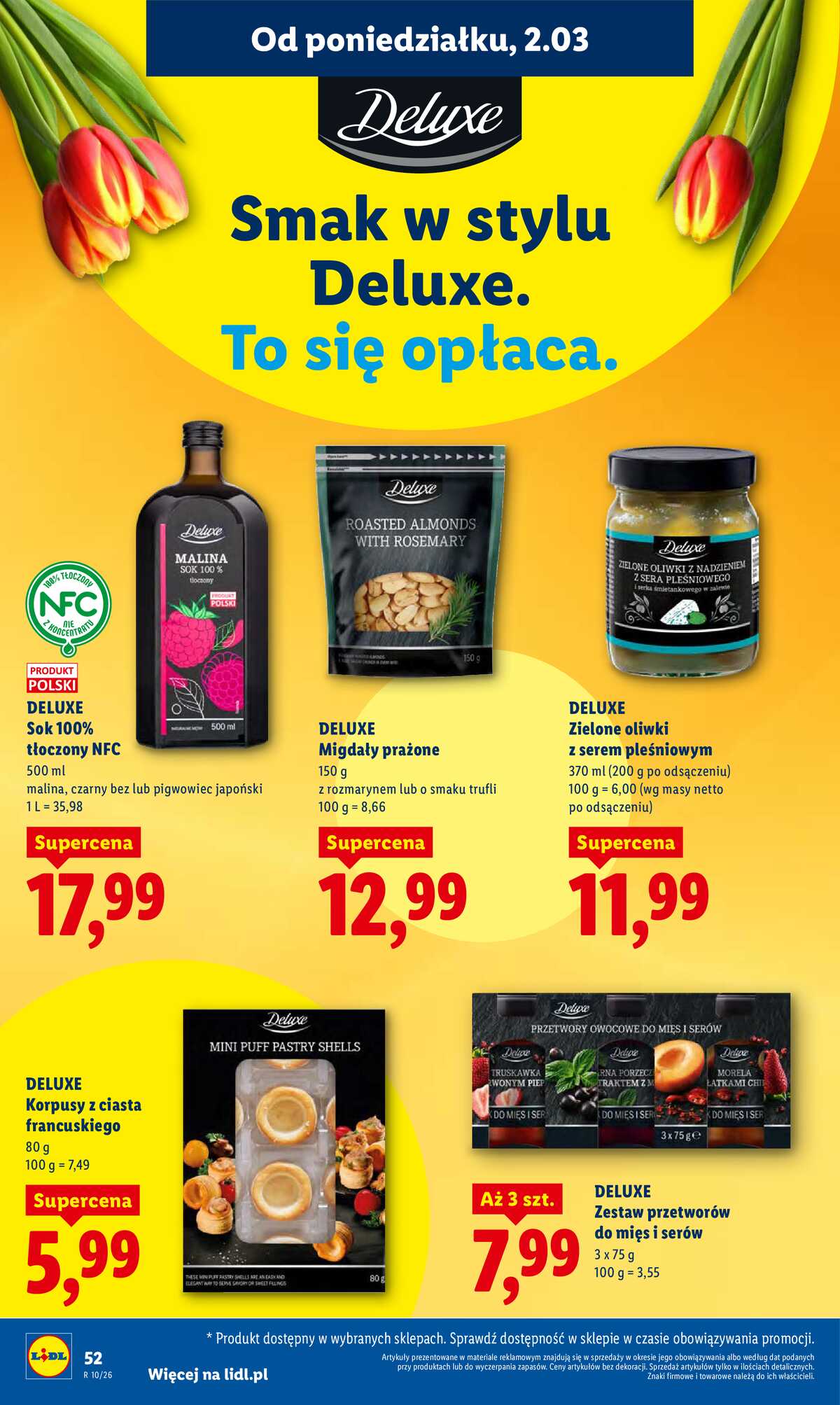 Leták Lidl Polsko 2.3.-4.3.2026 strana 52