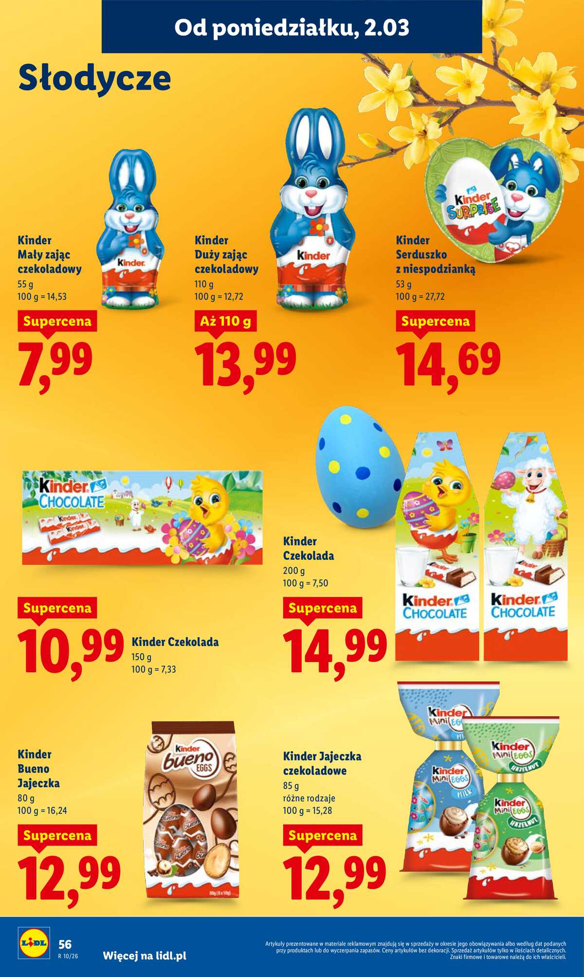 Leták Lidl Polsko 2.3.-4.3.2026 strana 56