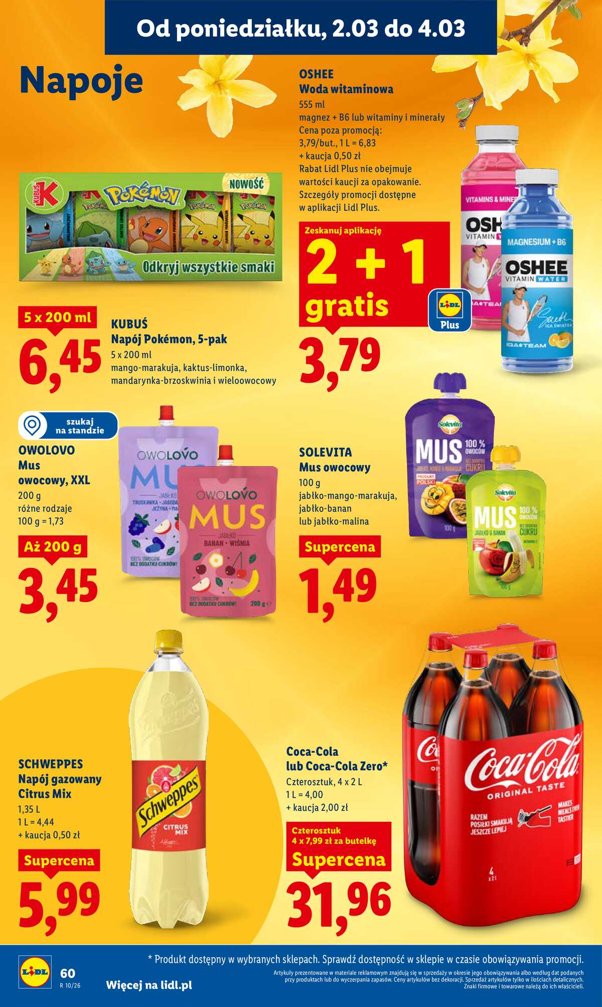 Leták Lidl Polsko 2.3.-4.3.2026 strana 60