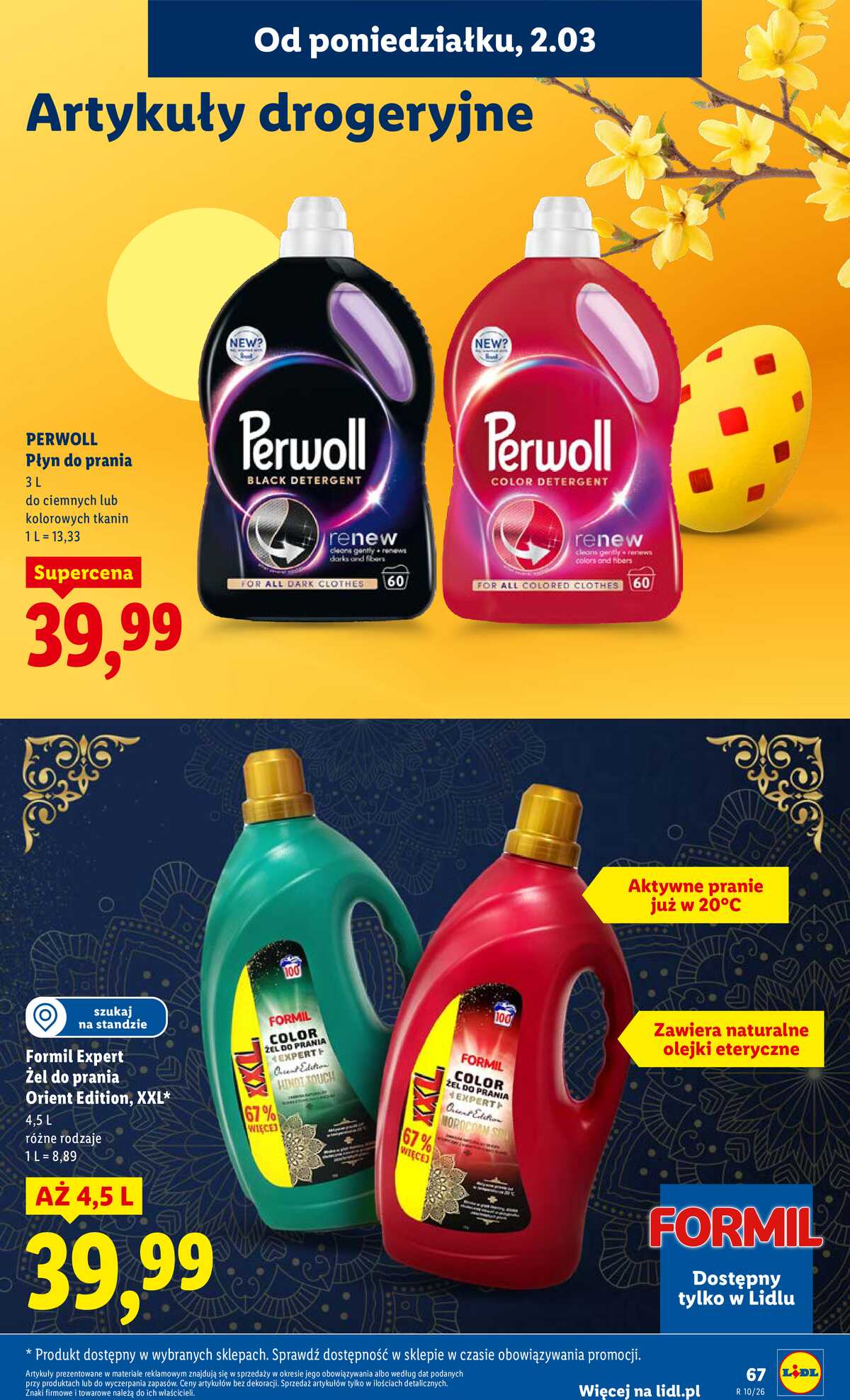 Leták Lidl Polsko 2.3.-4.3.2026 strana 67