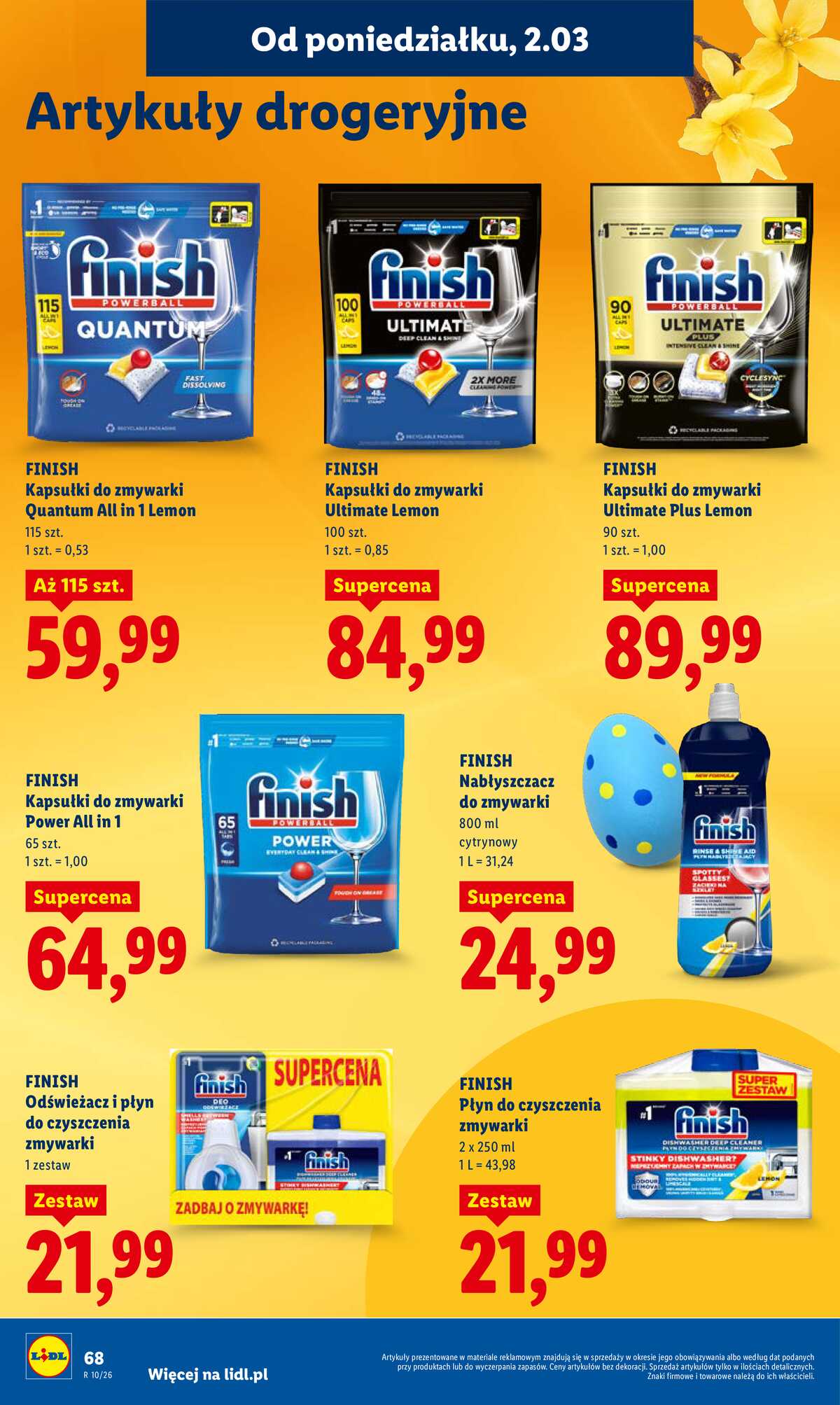 Leták Lidl Polsko 2.3.-4.3.2026 strana 68