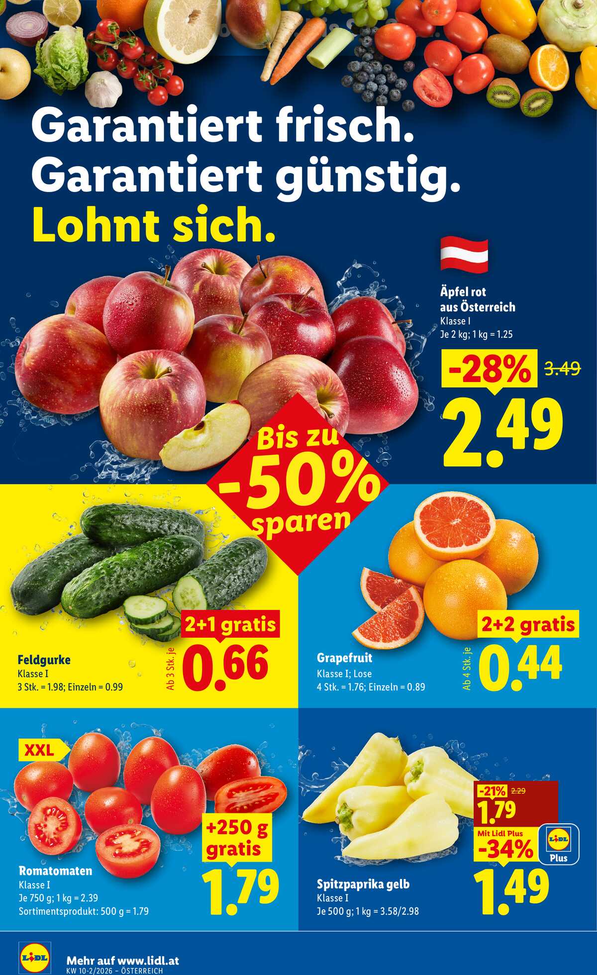Leták Lidl Rakousko 5.3.-11.3.2026 strana 4