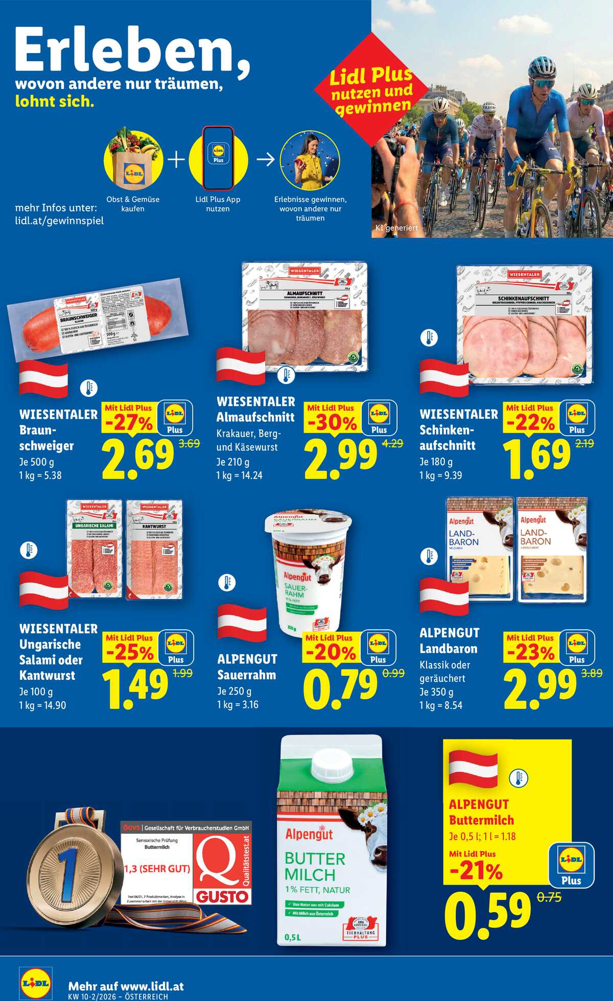 Leták Lidl Rakousko 5.3.-11.3.2026 strana 12